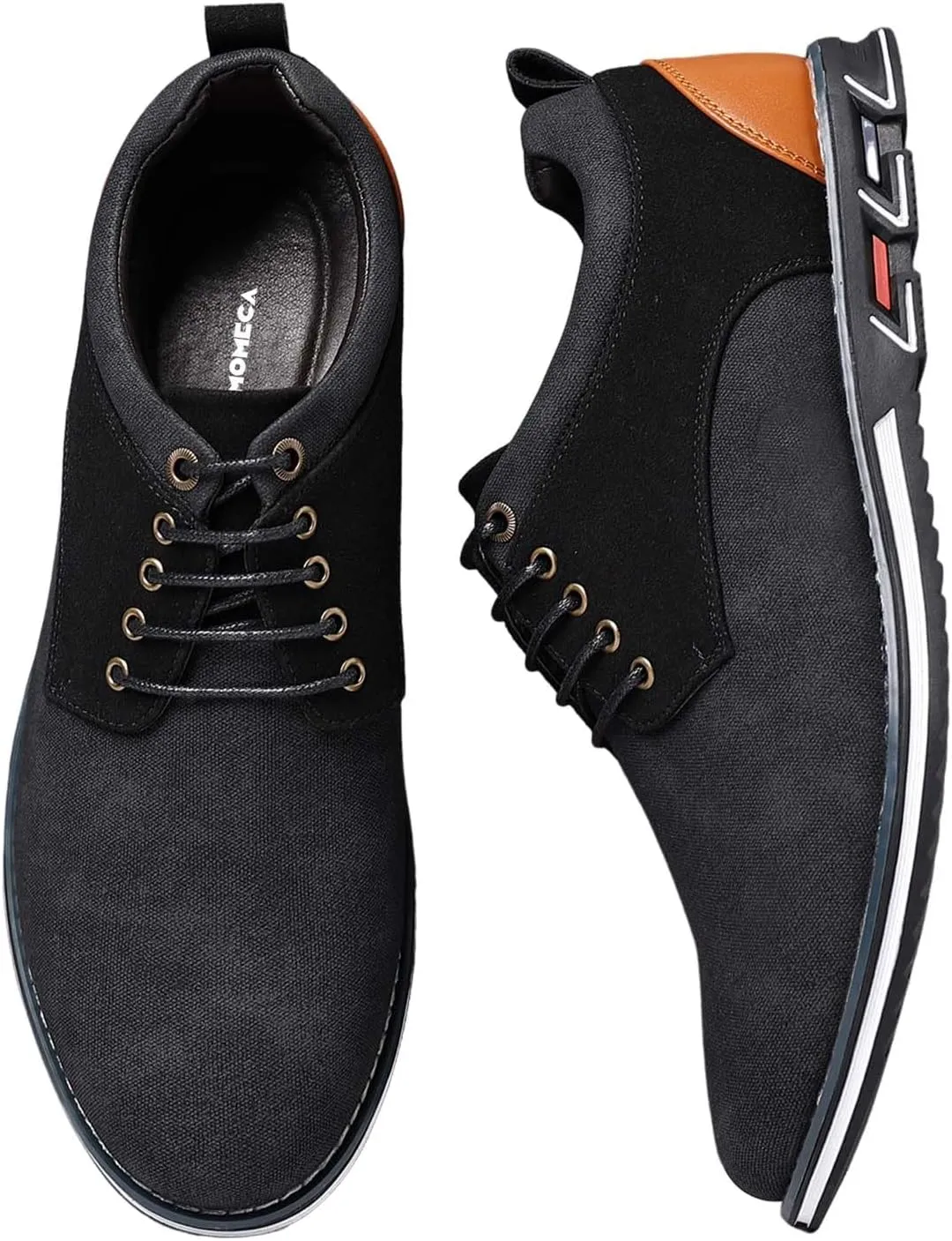 Men's Casual Dress Shoes Comfortable Oxford Shoes Business Formal Derby Sneakers