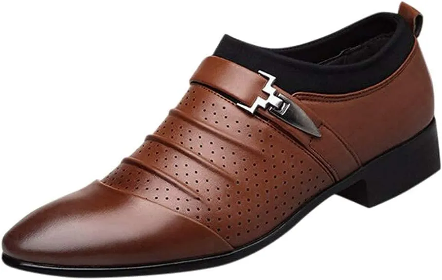 Men's Casual Dress Shoes - Oxfords, Slip on Loafer, Formal Business Comfortable Dress Shoes