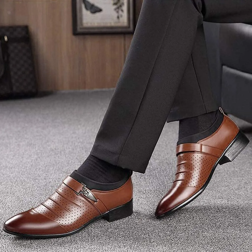 Men's Casual Dress Shoes - Oxfords, Slip on Loafer, Formal Business Comfortable Dress Shoes