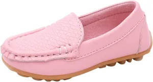 Men's Casual Dress Sneakers Toddler Little Kid Boys Girls Soft Slip On Loafers Dress Flat Shoes Boat Shoes Casual