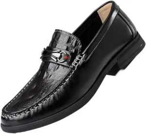 Men's Casual Loafers Slip On Leather Shoes Lightweight Driving Shoes Moccasins Classic New Loafer Flats Boat Shoes Outdoor Walking Shoes
