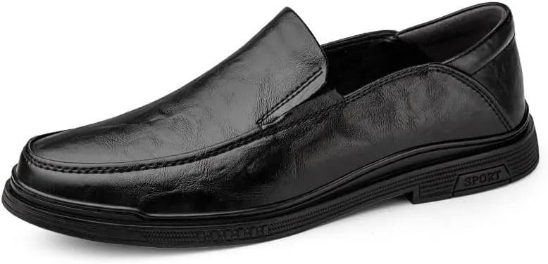 Men's Classic Business Dress Shoes Mens Fashion Comfort Slip-on Low Oxfords Shoes