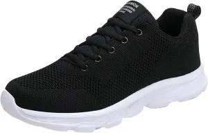 Men's Classic Casual Walking Shoes Breathable and Light Outdoor Comfy Walking Shoe Casual Elderly Lace Up Shoes