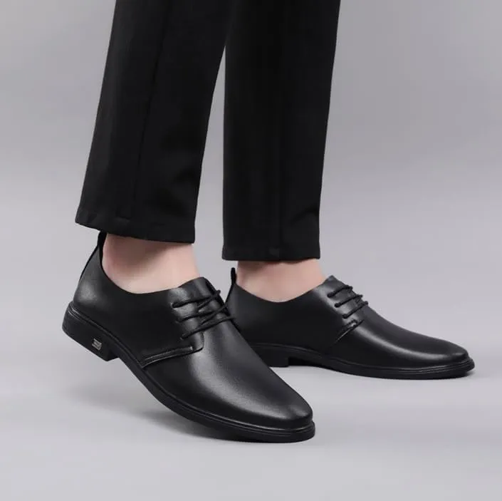 Men's Classic Lace-up Formal Oxfords Shoes Business Dress Shoes Men Pointed Toe Fashion Formal Walking Tuxedo Shoes