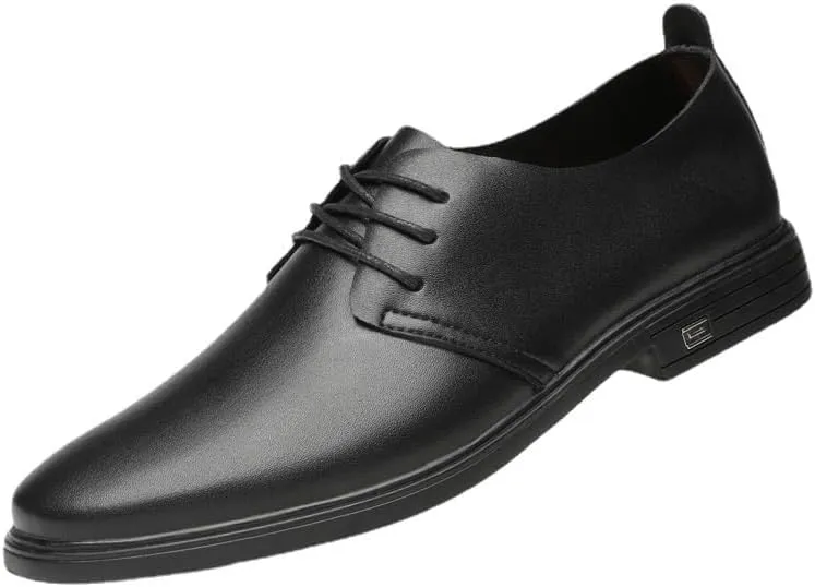 Men's Classic Lace-up Formal Oxfords Shoes Business Dress Shoes Men Pointed Toe Fashion Formal Walking Tuxedo Shoes