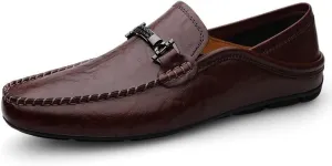 Mens Classic Leather Dress Shoes Men Formal Casual Business Wedding Work Loafers
