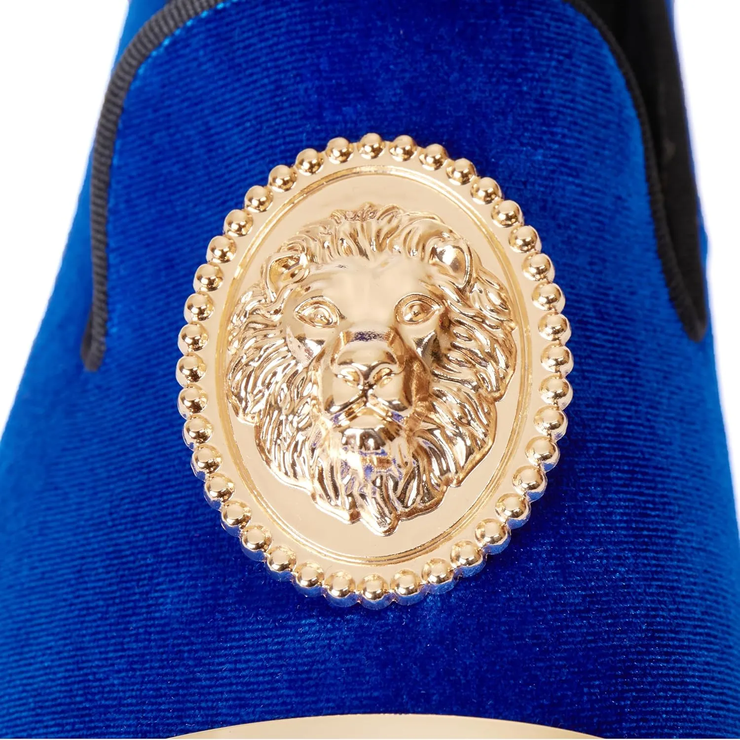 Mens Dress Shoes for Wedding Slip On Formal Velvet Loafers