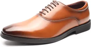 Men's Dress Shoes Formal Leather Oxford Classical Business Derby Shoes