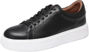 Men's Fashion Dress Sneakers Business Oxfords Bussiness Formal Loafers Lace Up Soft Plain-Toe Comfortable Breathable Lightweight Non Slip