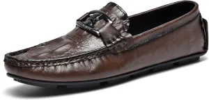 Men's Loafers, Casual Skates, Soft Penny Loafers, Comfortable Flats, Dress Shoes, Square Toe Non-Slip