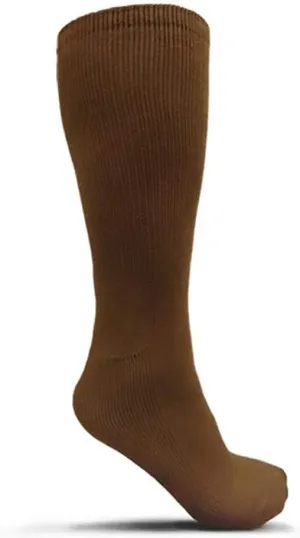 Men's Military Boot Socks COYOTE BROWN - 3 PAIR - LARGE