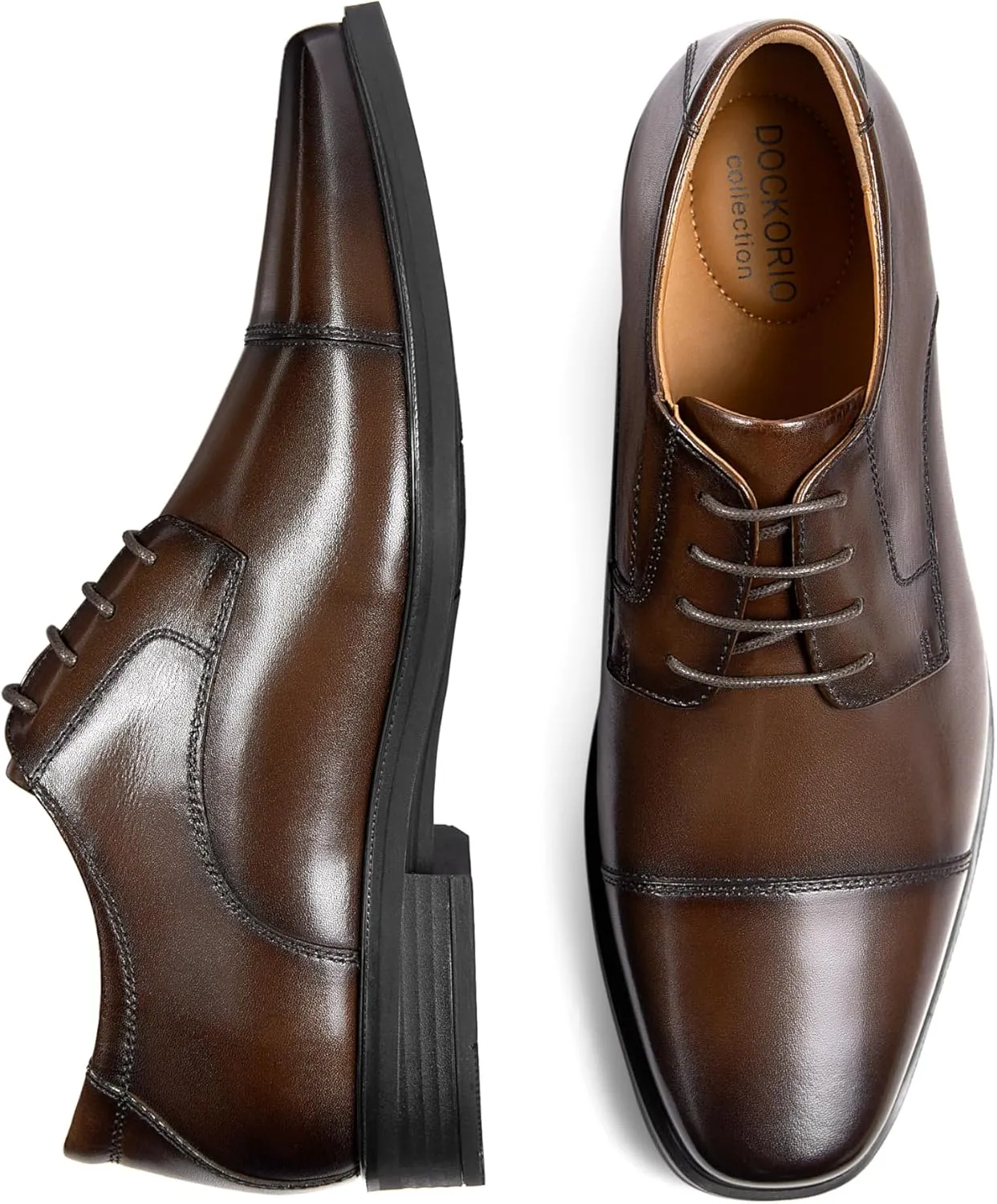 Mens Oxford Leather Dress Shoes Formal Business Shoes for Men