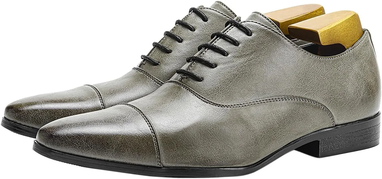 Mens Oxfords Formal Prom Dress Shoes Fashion Casual Wedding Business Tuxedo Walking Shoes for Men Boys