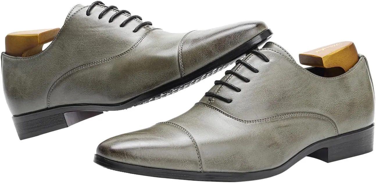 Mens Oxfords Formal Prom Dress Shoes Fashion Casual Wedding Business Tuxedo Walking Shoes for Men Boys