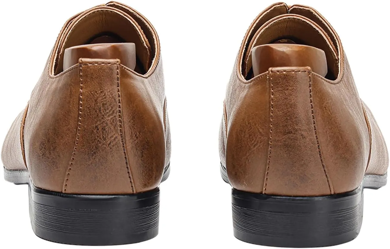 Mens Oxfords Formal Prom Dress Shoes Fashion Casual Wedding Business Tuxedo Walking Shoes for Men Boys