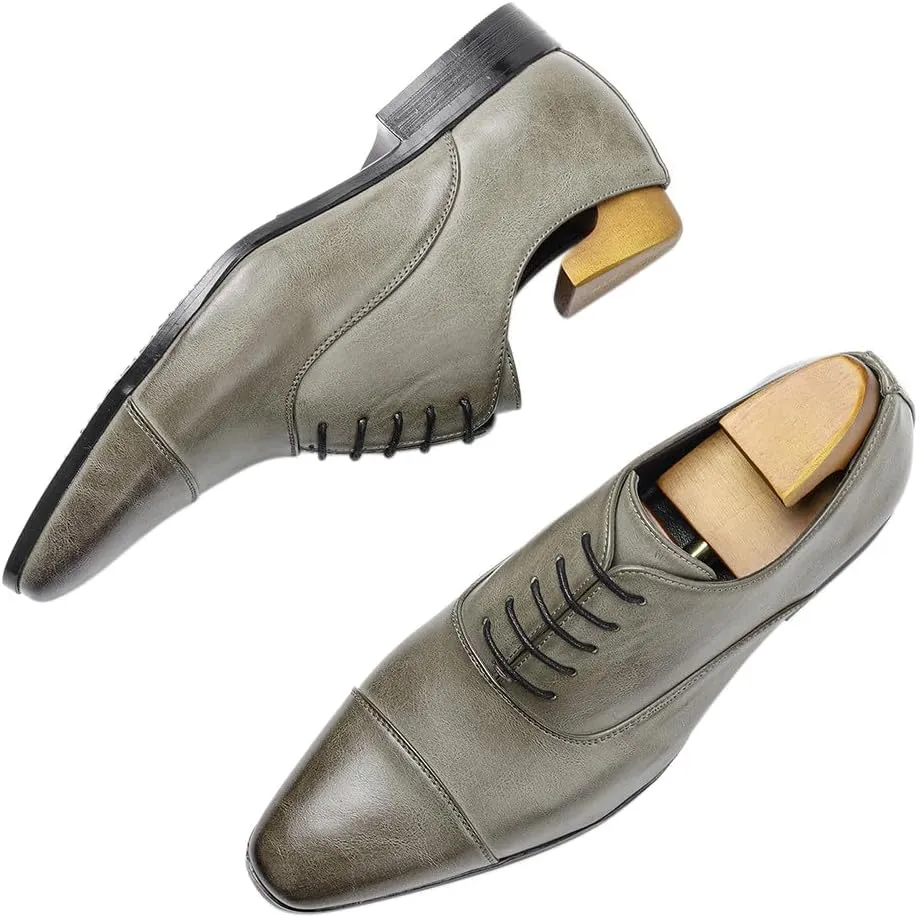 Mens Oxfords Formal Prom Dress Shoes Fashion Casual Wedding Business Tuxedo Walking Shoes for Men Boys