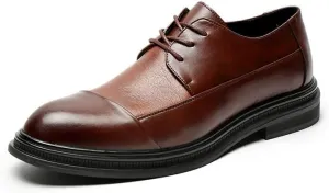 Mens Oxfords Shoes Classic Business Wingtip Lace Up Dress Shoes Slip-ons Brogue Business Shoes