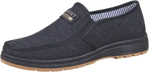Men's Sneakers Fashion All Season Men Casual Shoes Flat Non Slip Lightweight Cloth Upper Spring Color Comfortable Slip