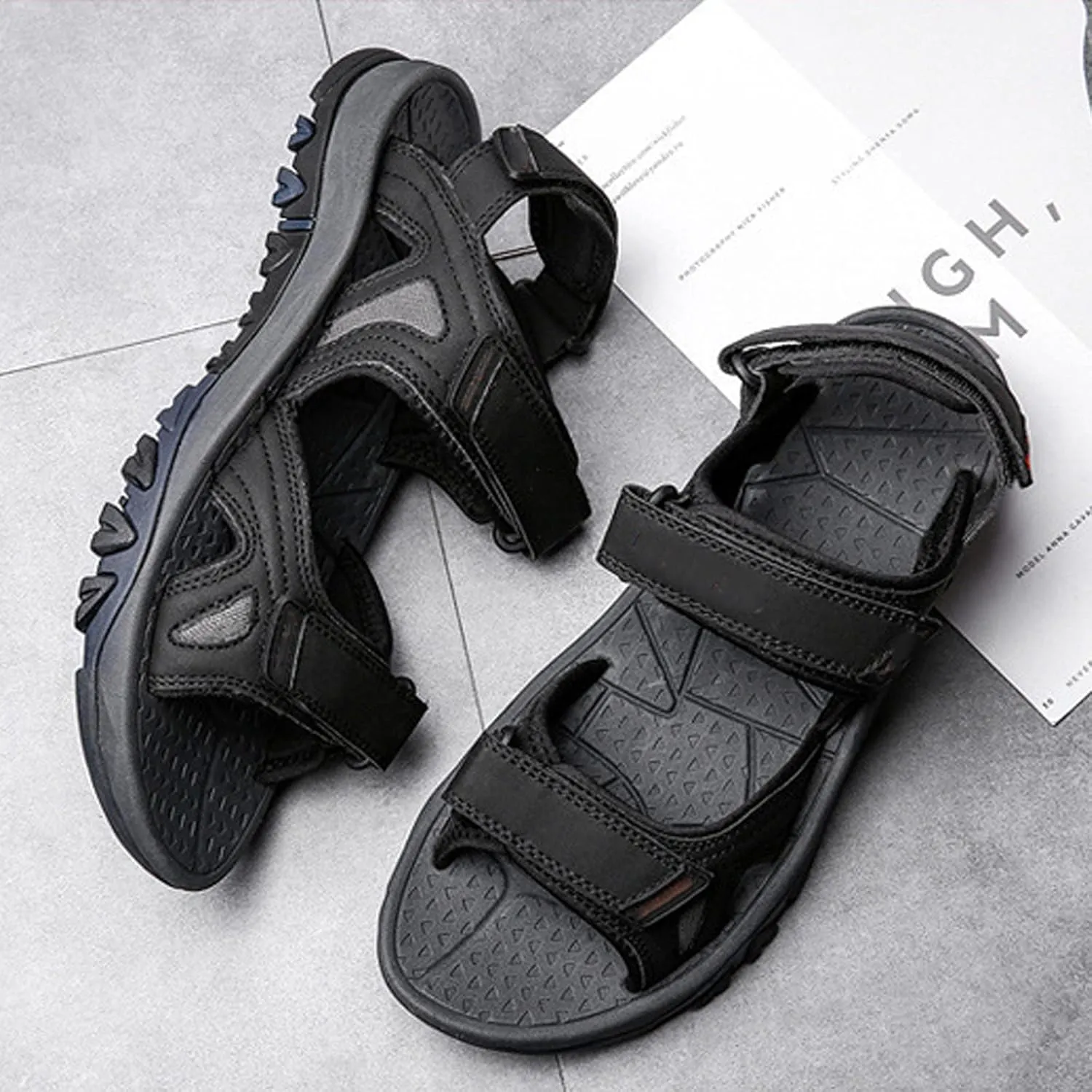 Men's Sport Sandals, Summer Sport Sandals Lightweight Trail Walking Casual Sandals Water Shoes Beach Shoes