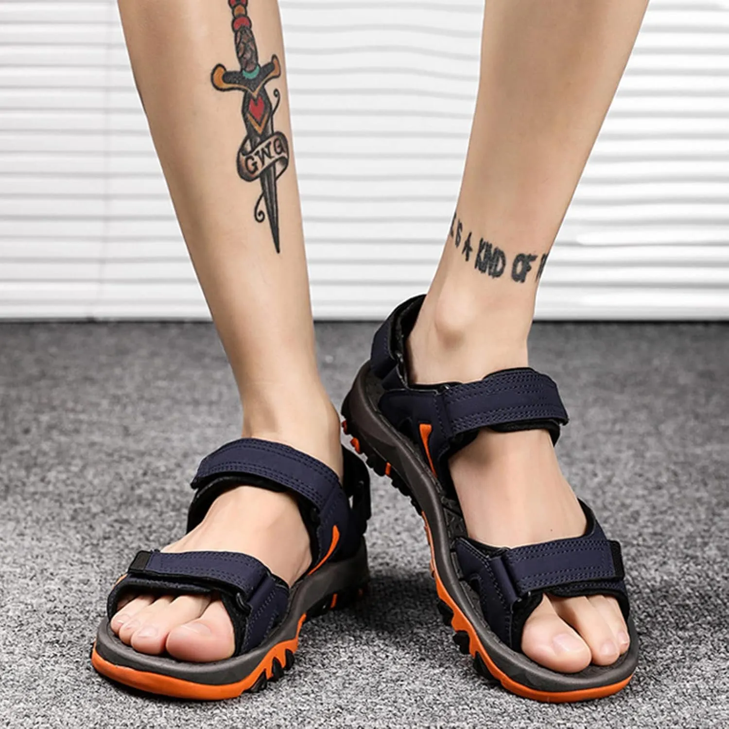 Men's Sport Sandals, Summer Sport Sandals Lightweight Trail Walking Casual Sandals Water Shoes Beach Shoes