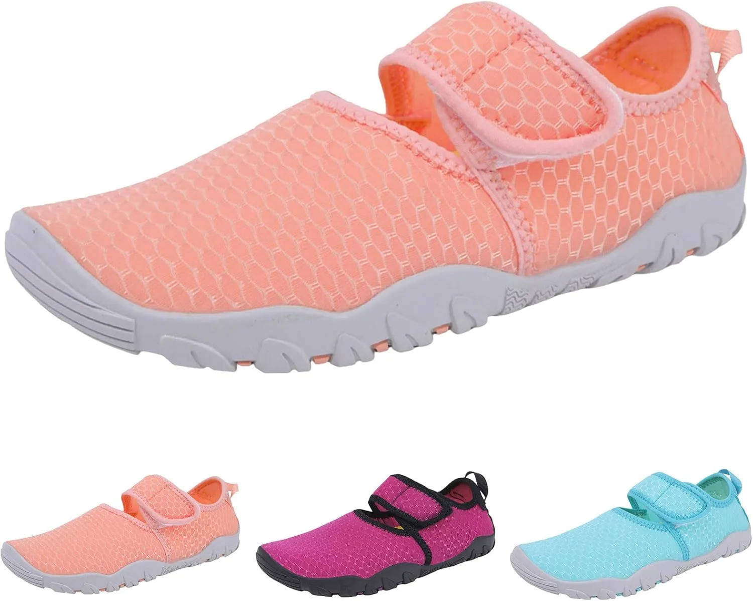 Mens Womens Water Shoes Barefoot Quick Dry Aqua Beach Swim Pool Shoes Non Slip Outdoor Sports Hiking Surf Yoga Lightweight Footwear
