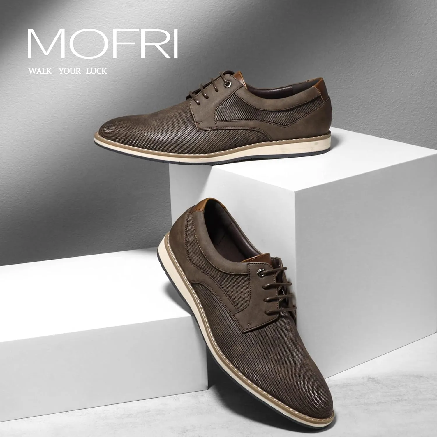 Mofri Men's Casual Dress Shoes Formal Oxford