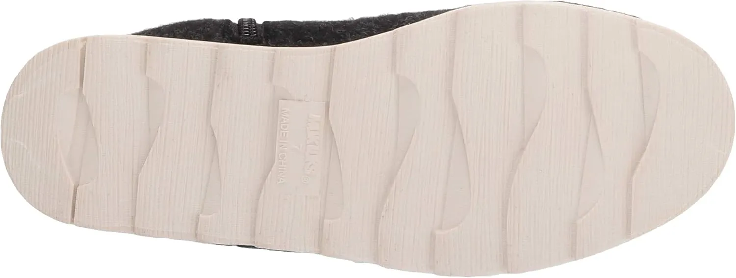 MUK LUKS womens Tally Boot-black Heather