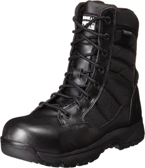 Original S.W.A.T. Women's Metro 9" Waterproof SZ Safety Women's Black Military & Tactical Boot, Black