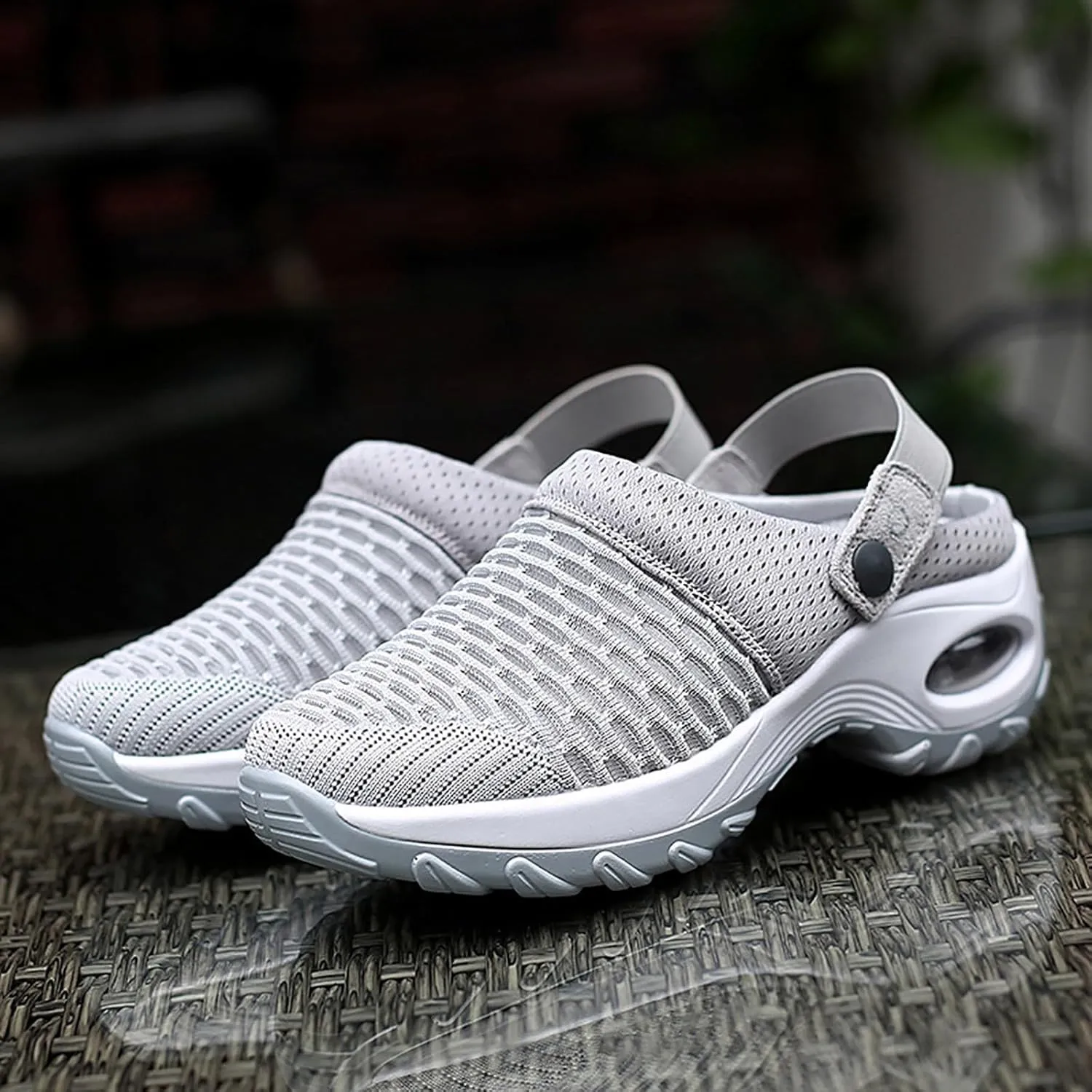 Orthopedic Shoes for Women Slip ons Shoes with Air Cushion Support to Reduce Back and Knee Pressure, Comfort Walking Shoes