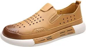 Prom Loafers for Mens Vegan Leather Wedding Solid Color Anti-Slip Classic Slip-on