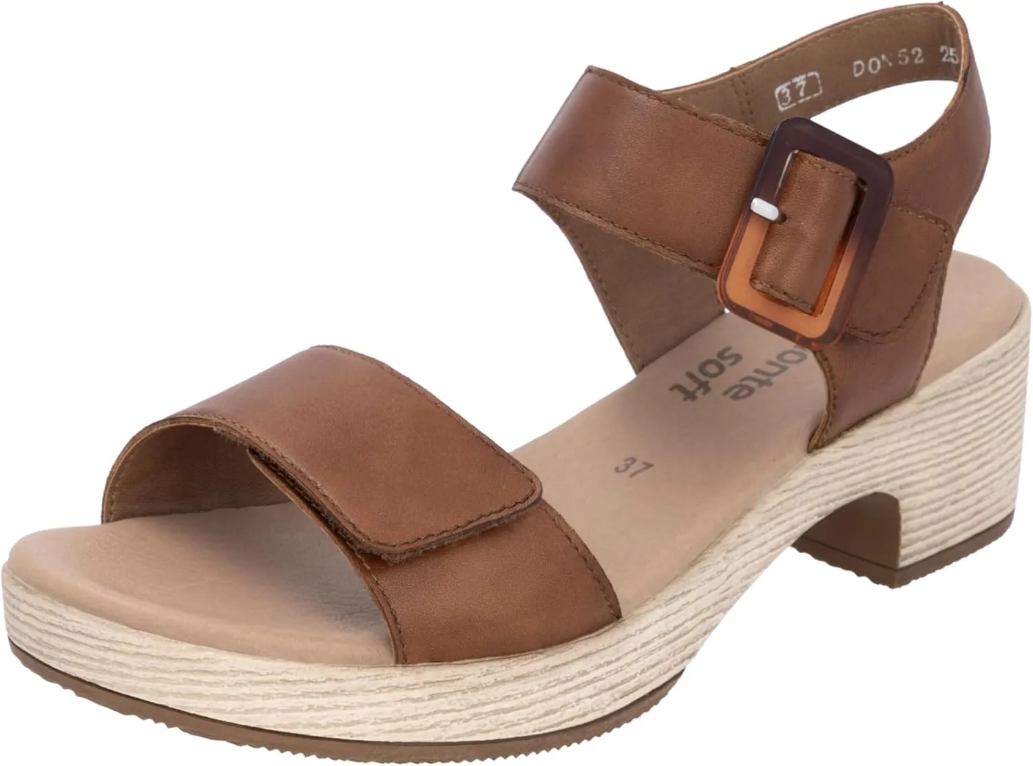 Remonte Women's Strappy Sandals, Brown, 11