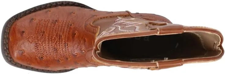 ROPER Infant Boys Cowbaby Bumps Round Toe Casual Boots Mid Calf - Brown