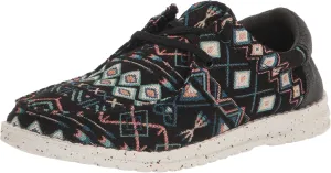 Roper Women's Hang Loose Loafer, Black, 5