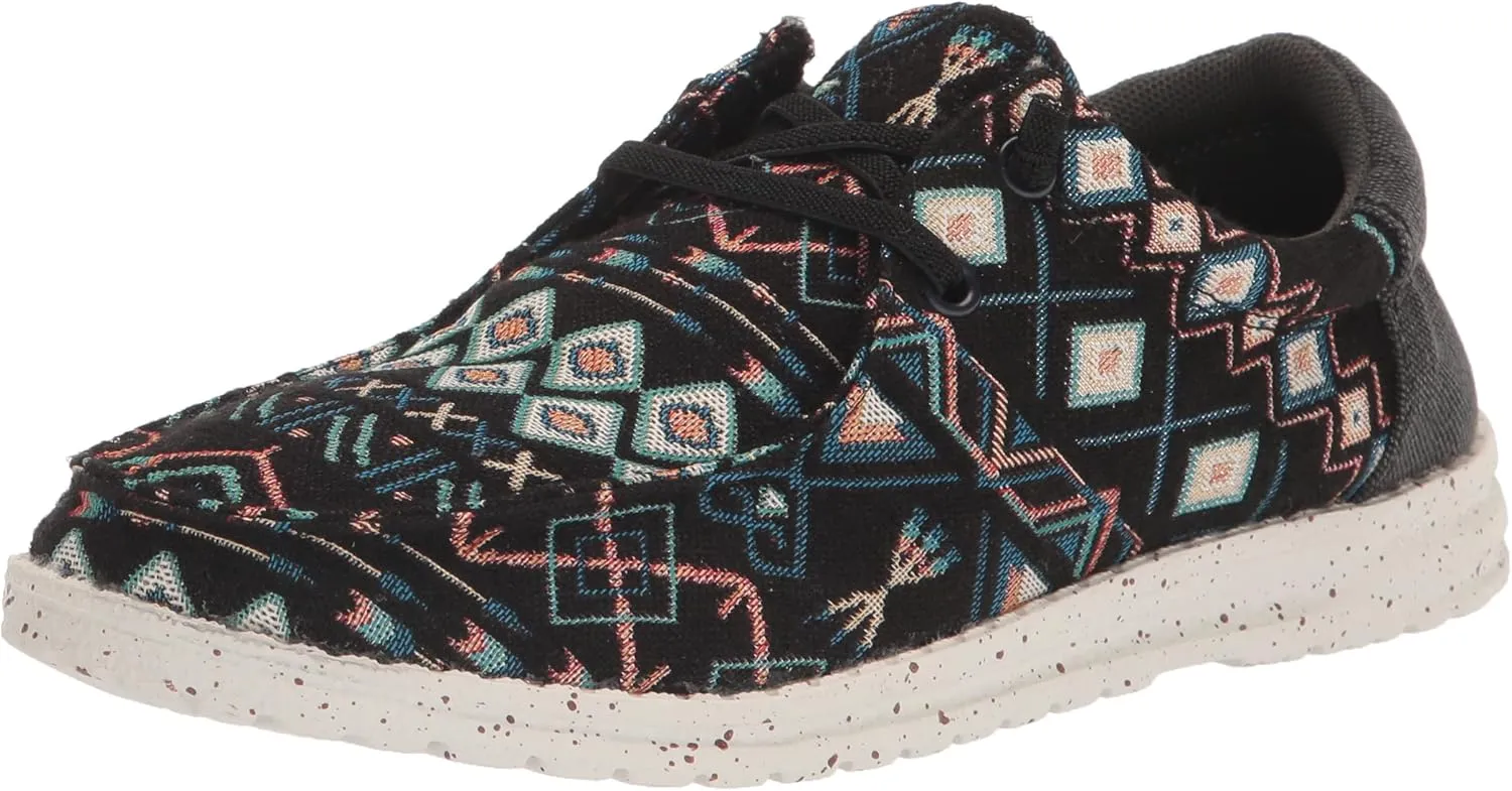 Roper Women's Hang Loose Loafer, Black, 5
