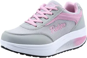 Running Shoes for Women Wide Feet Zapatos Comodos para Mujer De Vestir Platform High Top Canvas Shoes for Women High Heel Wedge Sneakers for Women Size 11 Women Slip On Tennis Shoes Size 10