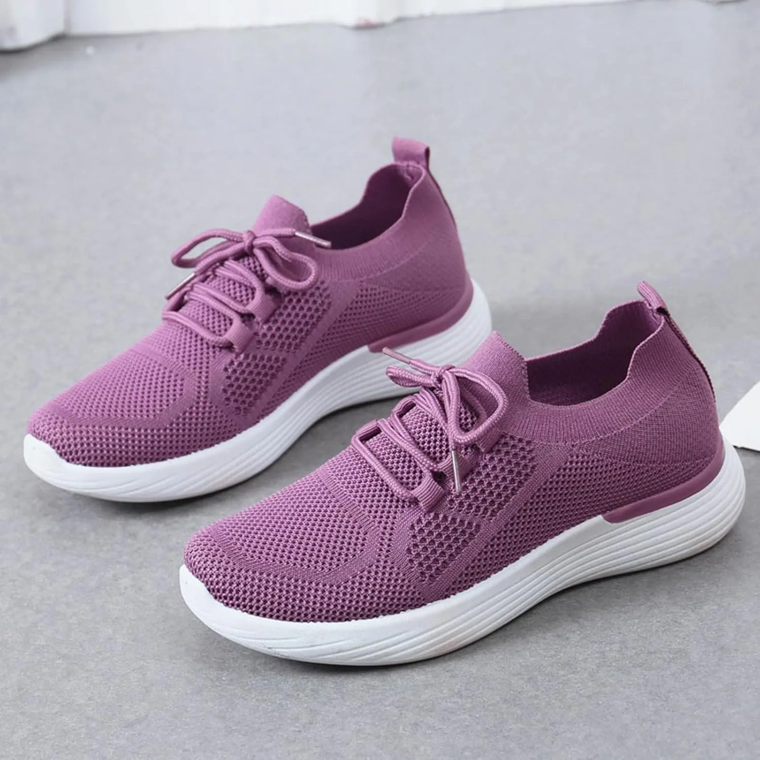 Running Shoes Womens Comfy Black Shoes for Women Dressy Women's Walking Shoes Sock Sneakers Womens Trail Running Shoes Wide Width Zapatos Comodos