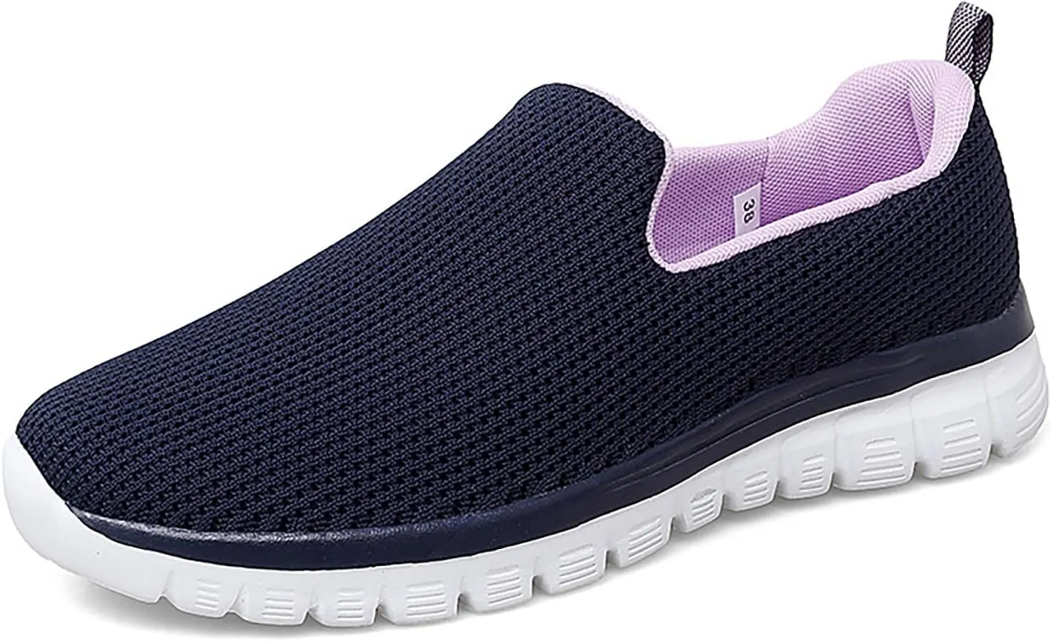 SBGMoSJ Casual Sneakers for Women Wide Zapatos Negros para Mujer Altos Womens Walking Shoes Slip On Sneakers Wide Width Black Tennis Shoes for Women Nursing Zapatos OrtopéDicos para Mujeres El