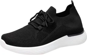 SBGMoSJ Women Sneakers Black Casual Zapatos CóModos Para Embarazadas Wide Width White Canvas Tennis Shoes for Women Women Sneakers Size 6 Wide Women Orthopedic Sneakers Wide