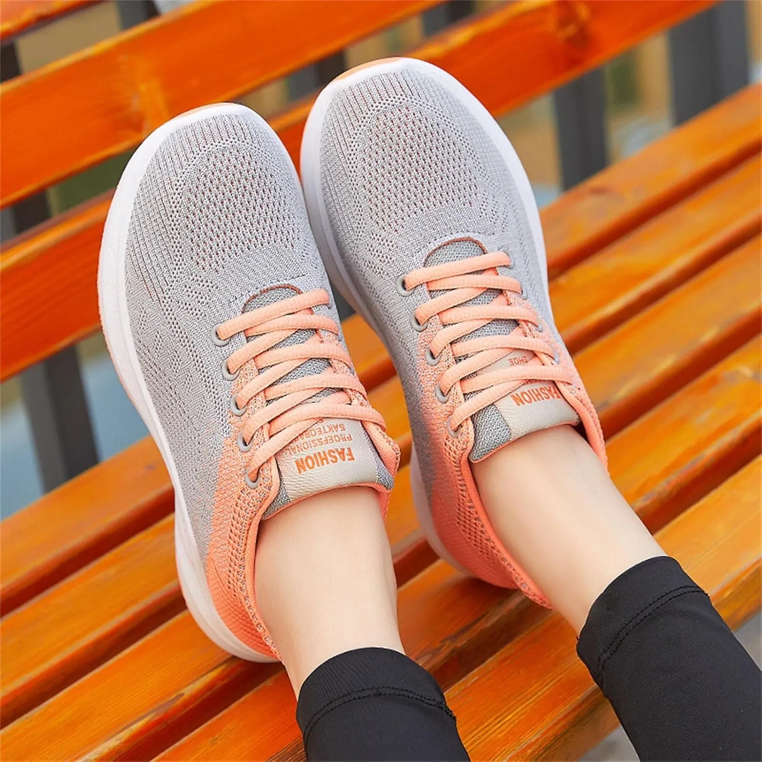 SBGMoSJ Women's High Top Wedge Fashion Sneakers Hidden Heel Women Orthopedic Sneakers Walking Shoes Slip On Tennis Shoes for Women Women's Sneakers Zapatos CóModos para Mujeres Embarazadas