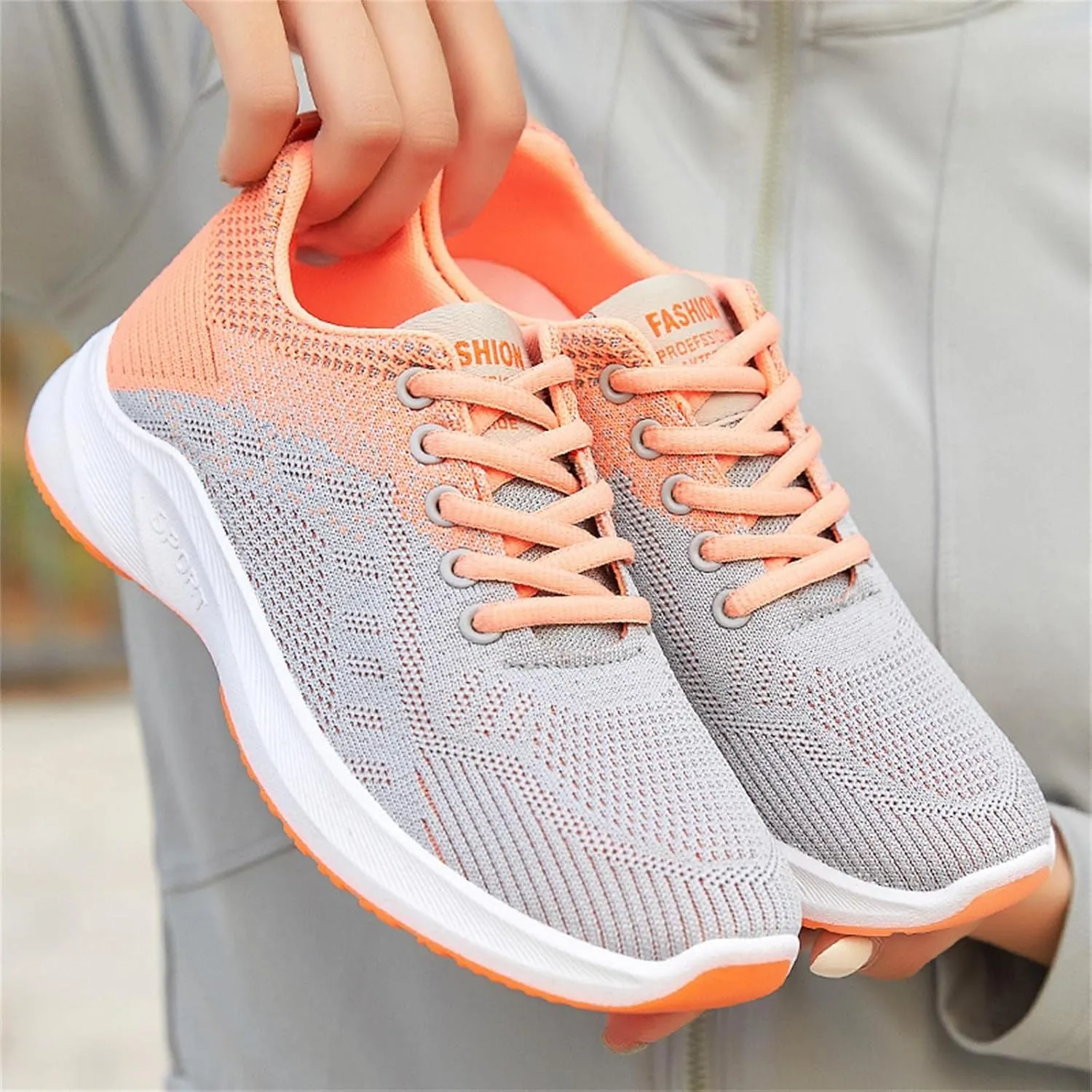 SBGMoSJ Women's High Top Wedge Fashion Sneakers Hidden Heel Women Orthopedic Sneakers Walking Shoes Slip On Tennis Shoes for Women Women's Sneakers Zapatos CóModos para Mujeres Embarazadas