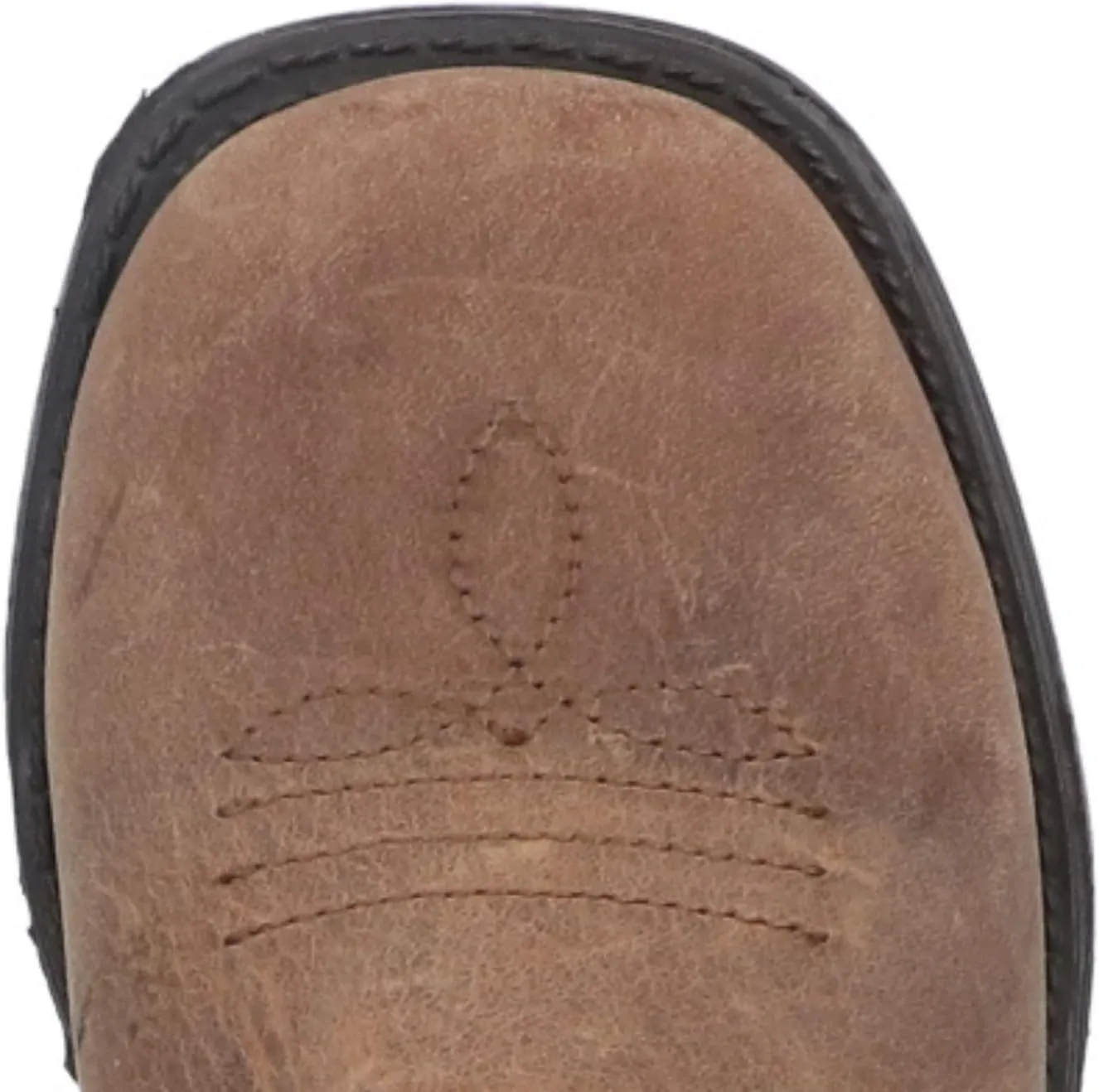 Smoky Toddler's Stars and Stripes Patriotic Western Cowboy Boots - Vintage Brown