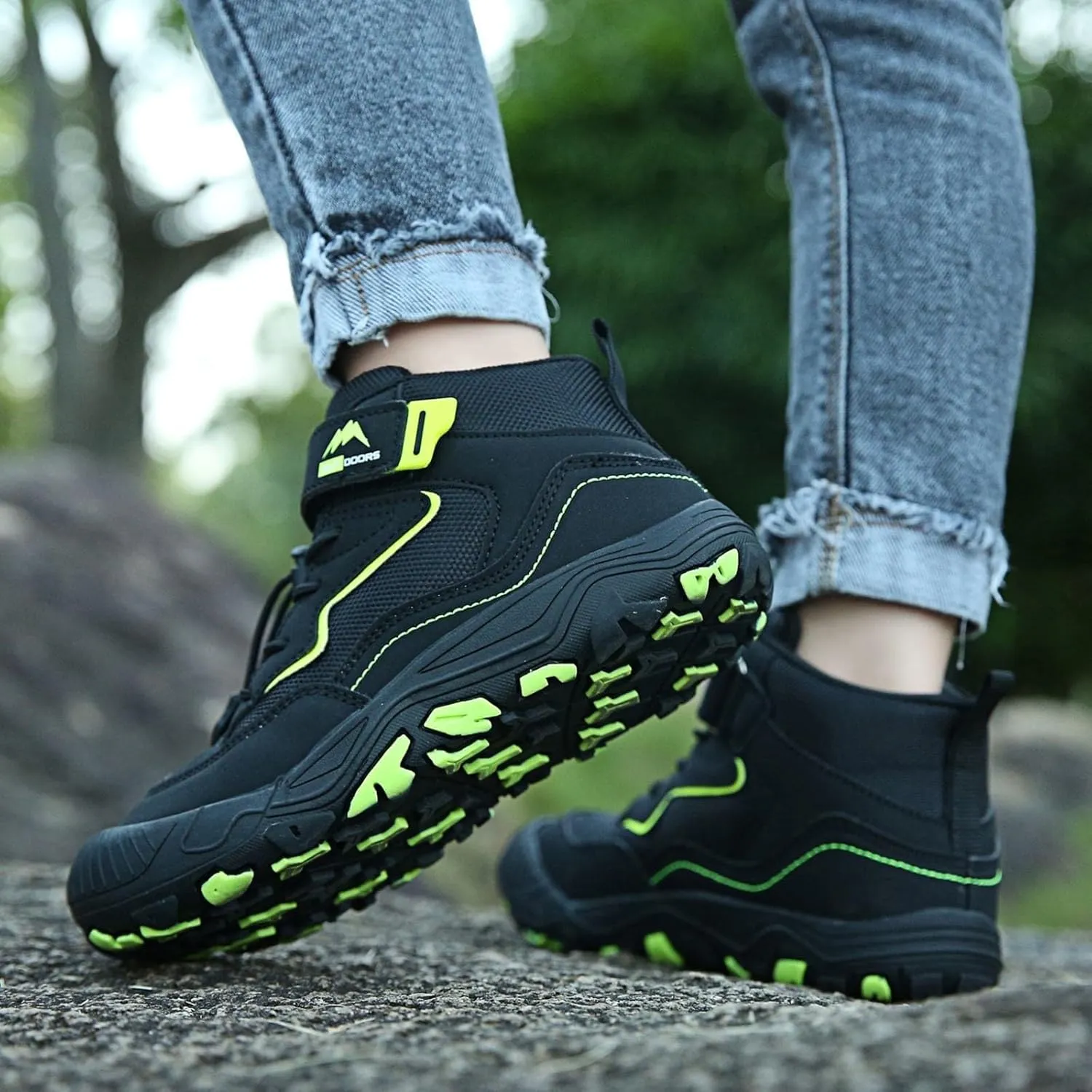 Sneaker Booties For Boys Kids Outdoor Running Walking Non Slip Shoes Childrens Open Toe Ankle Sport Boots Comfy Light