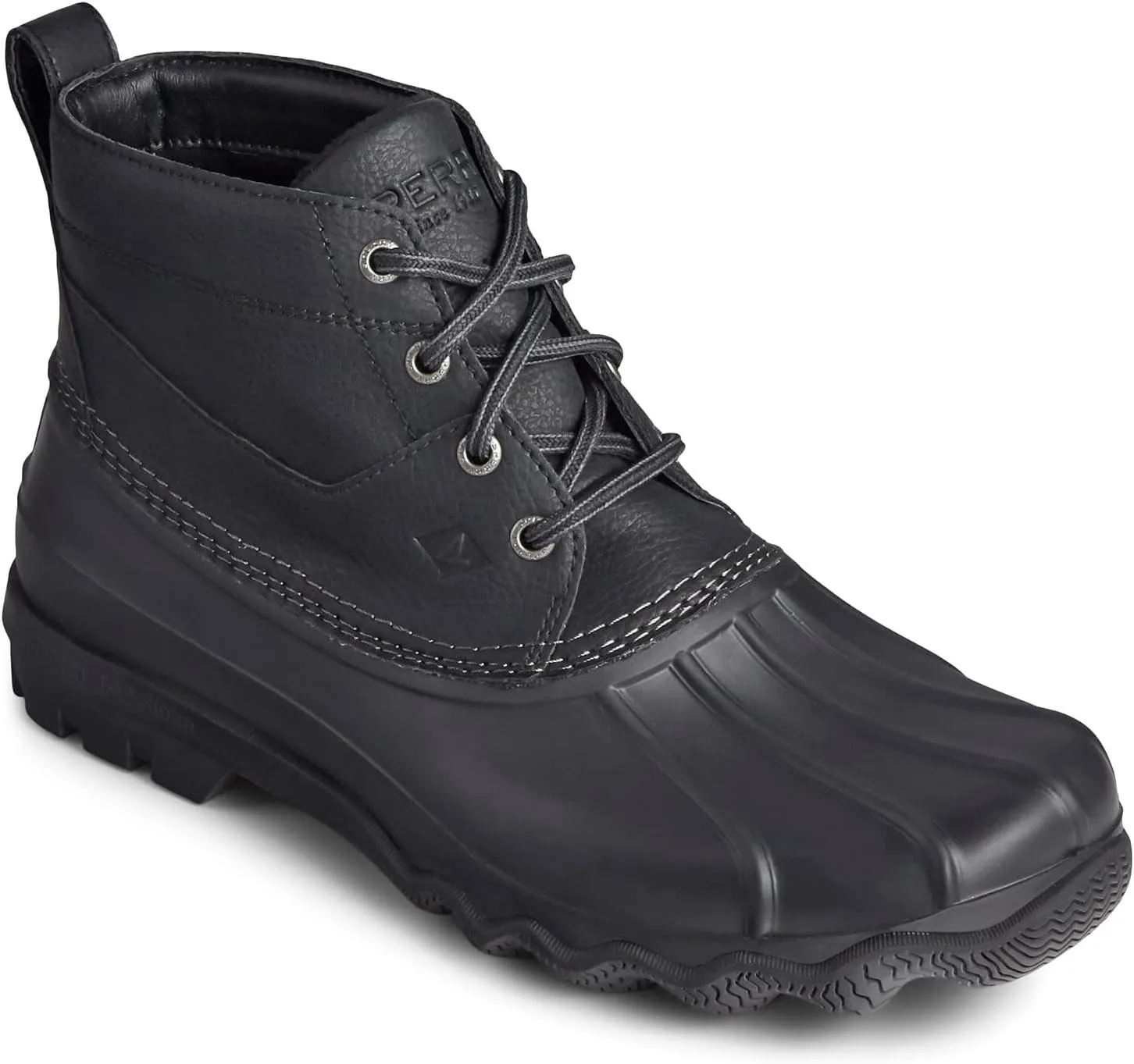 Sperry Men's, Brewster Low Boot Black/Black 11.5 M