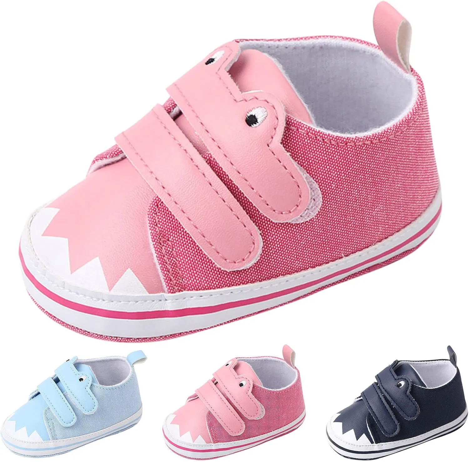 Spring and Summer Children Baby Toddler Shoes Boys and Girls Flat Bottom Light and Comfortable Solid Boys Athletic Shoes