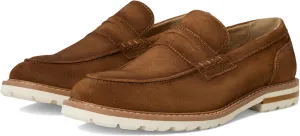 Stacy Adams Men's Hopkins Penny Slip On Loafer, Brown Suede, 8.5