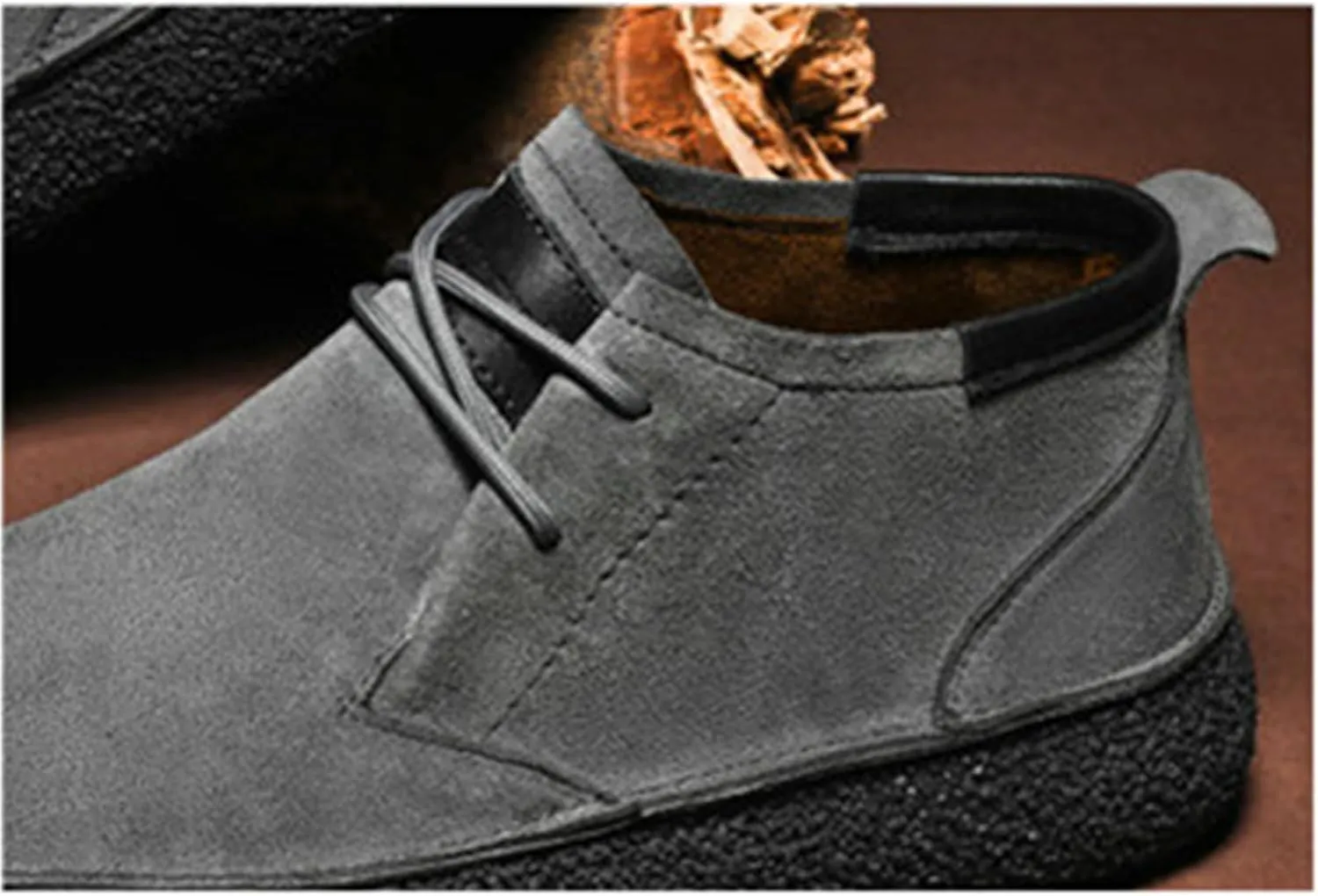 SywzX&xfybz Men's Penny Cow Suede Leather Loafers Moccasin Driving Shoes Casual Leather Shoes