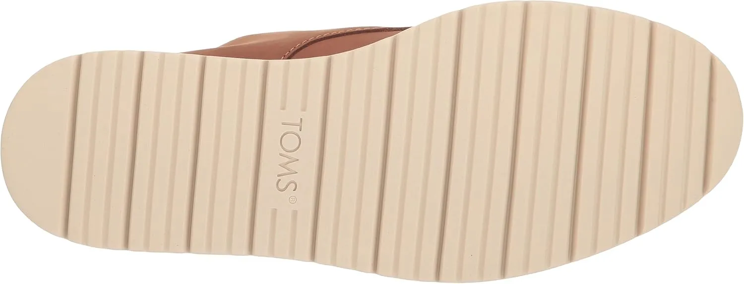 TOMS Mens Navi Travel Lite Lace Up Casual Shoes - Brown