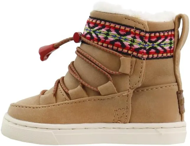 TOMS Toddler Girls Alpine Winter Casual Boots Ankle - Brown