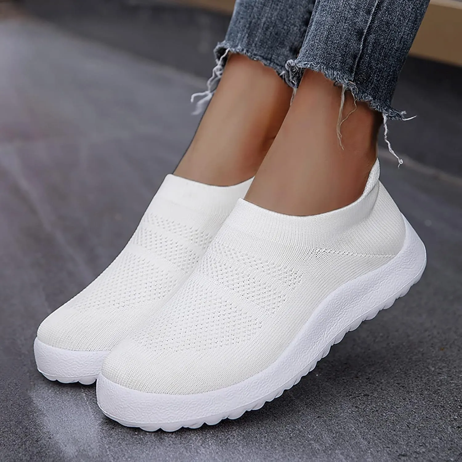 Trail Running Shoes Women Zapatos Termicos Comodos para El Frio De Mujer Womens Slip On Shoes Size 8 Wide White Sneakers for Women Platform Wide Tenis Antideslizantes para Mujer Con Plataforma