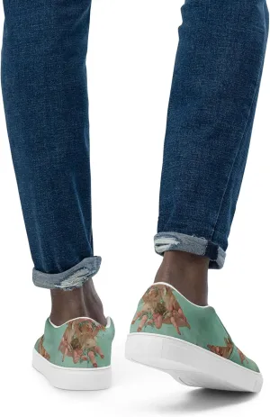 Unisex Slip on Casual Shoes | Unisex Fashion Sneakers for Your Daily Styling | Lofers Canvas Shoes for Men and Women Turquoise